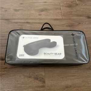 Nurse Jamie Black Beauty Bear Memory Foam Pillow